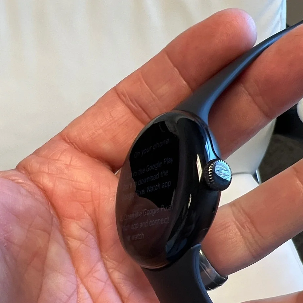 Google Smartwatch - Black Band - Picture 4 of 6